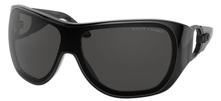 Ralph Lauren RL 8189Q women Black Shield Sunglasses