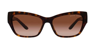 Ralph Lauren RL 8206U women Havana Butterfly Sunglasses