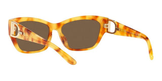 Ralph Lauren RL 8206U women Havana Butterfly Sunglasses