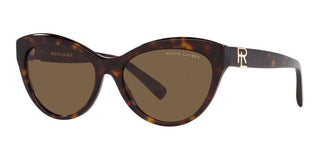 Ralph Lauren RL 8213 women Havana Cat Eye Sunglasses