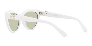 Ralph Lauren RL 8213 women White Cat Eye Sunglasses