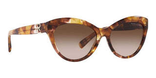Ralph Lauren RL 8213 women Havana Cat Eye Sunglasses