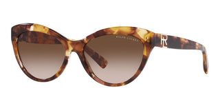 Ralph Lauren RL 8213 women Havana Cat Eye Sunglasses