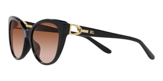 Ralph Lauren RL 8215BU women Black Cat Eye Sunglasses