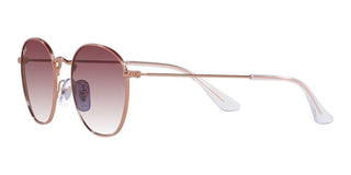 Ray-Ban ROB RJ 9572S JUNIOR unisex Rose gold Squared Sunglasses