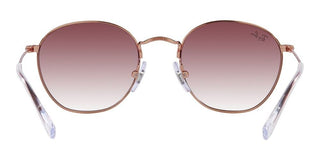 Ray-Ban ROB RJ 9572S JUNIOR unisex Rose gold Squared Sunglasses