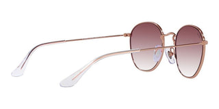 Ray-Ban ROB RJ 9572S JUNIOR unisex Rose gold Squared Sunglasses