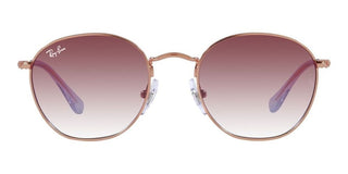 Ray-Ban ROB RJ 9572S JUNIOR unisex Rose gold Squared Sunglasses