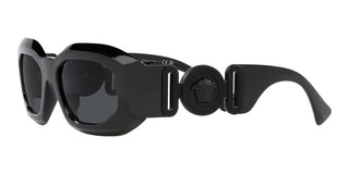 Versace ROCK ICONS VE 4425U men Black Geometric Sunglasses