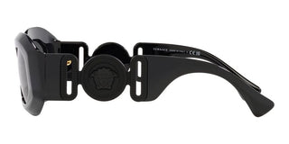 Versace ROCK ICONS VE 4425U men Black Geometric Sunglasses