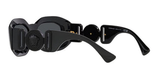 Versace ROCK ICONS VE 4425U men Black Geometric Sunglasses