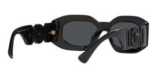 Versace ROCK ICONS VE 4425U men Black Geometric Sunglasses