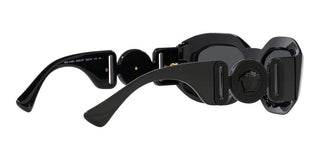 Versace ROCK ICONS VE 4425U men Black Geometric Sunglasses