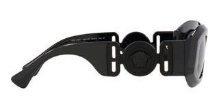 Versace ROCK ICONS VE 4425U men Black Geometric Sunglasses