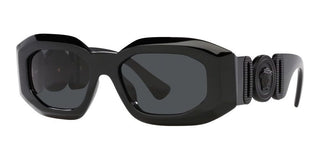 Versace ROCK ICONS VE 4425U men Black Geometric Sunglasses