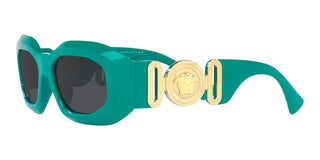 Versace ROCK ICONS VE 4425U men Green Geometric Sunglasses