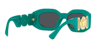 Versace ROCK ICONS VE 4425U men Green Geometric Sunglasses