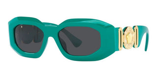 Versace ROCK ICONS VE 4425U men Green Geometric Sunglasses