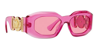 Versace ROCK ICONS VE 4425U men Pink Geometric Sunglasses