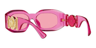 Versace ROCK ICONS VE 4425U men Pink Geometric Sunglasses