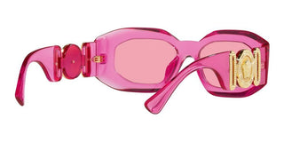 Versace ROCK ICONS VE 4425U men Pink Geometric Sunglasses