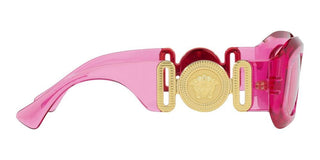 Versace ROCK ICONS VE 4425U men Pink Geometric Sunglasses