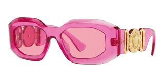 Versace ROCK ICONS VE 4425U men Pink Geometric Sunglasses