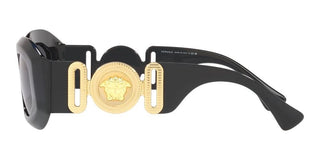 Versace ROCK ICONS VE 4425U men Black Geometric Sunglasses