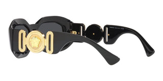 Versace ROCK ICONS VE 4425U men Black Geometric Sunglasses