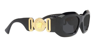 Versace ROCK ICONS VE 4425U men Black Geometric Sunglasses