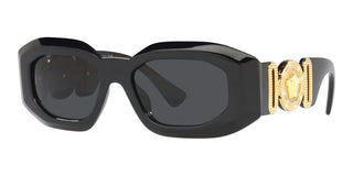 Versace ROCK ICONS VE 4425U men Black Geometric Sunglasses