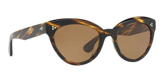 Oliver Peoples ROELLA OV 5355SU women Havana Cat Eye Sunglasses