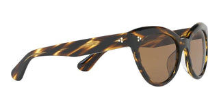 Oliver Peoples ROELLA OV 5355SU women Havana Cat Eye Sunglasses