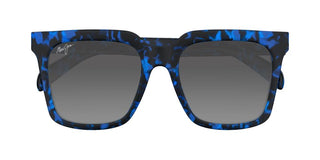 Maui Jim Rooftops Mj0898s Unisex Blue Squared Sunglasses