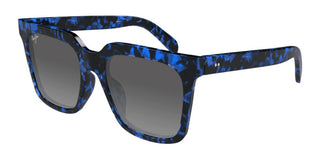 Maui Jim Rooftops Mj0898s Unisex Blue Squared Sunglasses