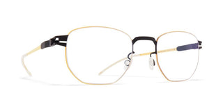 Mykita ROSCOE unisex Gold Geometric Eyeglasses