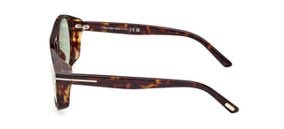 Tom Ford Rosco Ft 1022 Unisex Havana Geometric Sunglasses