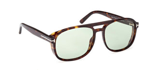 Tom Ford Rosco Ft 1022 Unisex Havana Geometric Sunglasses