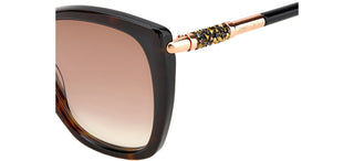 Jimmy Choo ROSE/S women Havana Butterfly Sunglasses