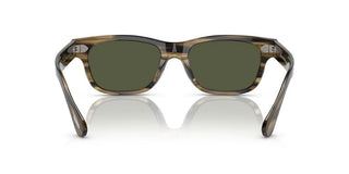 Oliver Peoples Rosson Sun Ov 5540su Unisex Green Squared Sunglasses