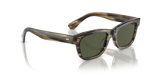 Oliver Peoples Rosson Sun Ov 5540su Unisex Green Squared Sunglasses
