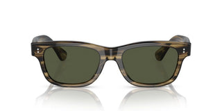 Oliver Peoples Rosson Sun Ov 5540su Unisex Green Squared Sunglasses