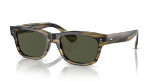 Oliver Peoples Rosson Sun Ov 5540su Unisex Green Squared Sunglasses