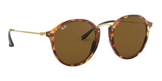 Ray-Ban ROUND FLECK RB 2447 unisex Havana Round Sunglasses