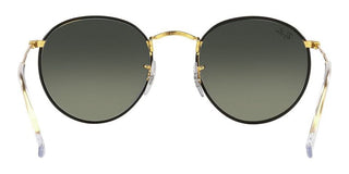 Ray-Ban ROUND FULL COLOR RB 3447JM unisex Black Round Sunglasses