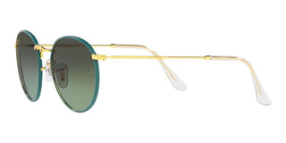 Ray-Ban ROUND FULL COLOR RB 3447JM unisex Green Round Sunglasses