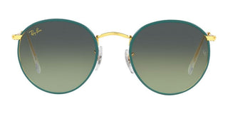 Ray-Ban ROUND FULL COLOR RB 3447JM unisex Green Round Sunglasses