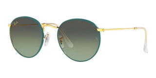 Ray-Ban ROUND FULL COLOR RB 3447JM unisex Green Round Sunglasses