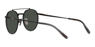 Ray-Ban ROUND II TITANIUM RB 8237 unisex Black Round Sunglasses