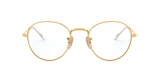 Ray-Ban ROUND METAL II RX 3582V unisex Gold Round Eyeglasses